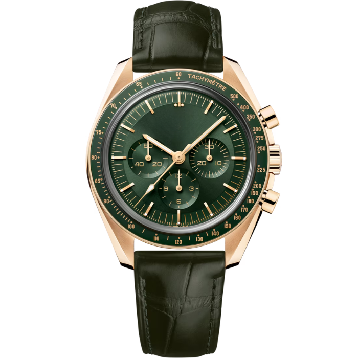 Speedmaster Moonwatch Professional Gold And Green Dial