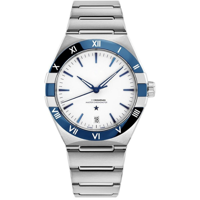 Constellation Co-Axial Master Chronometer Blue and White Dial